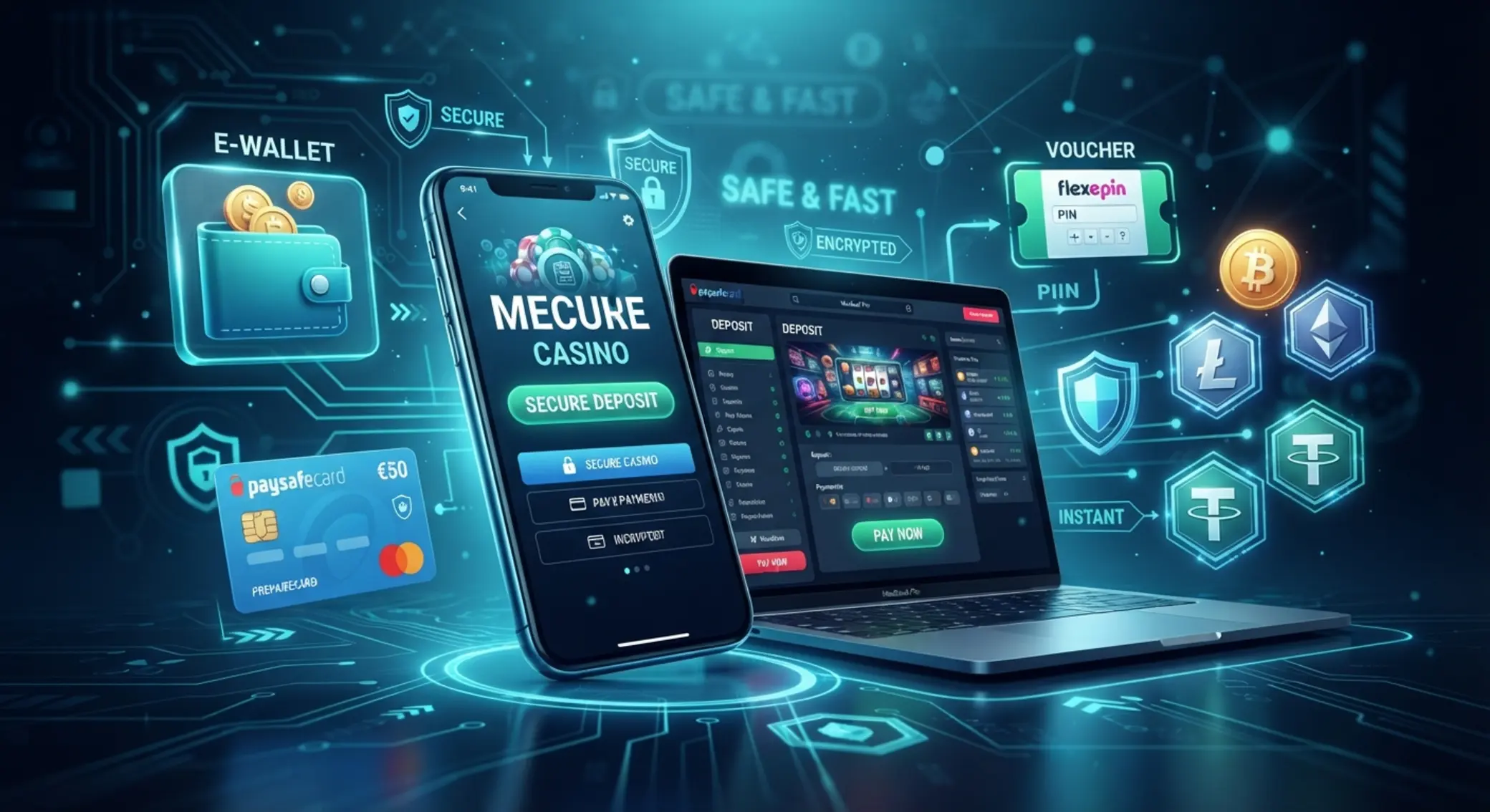 Alternatywne metody płatności w kasynie online